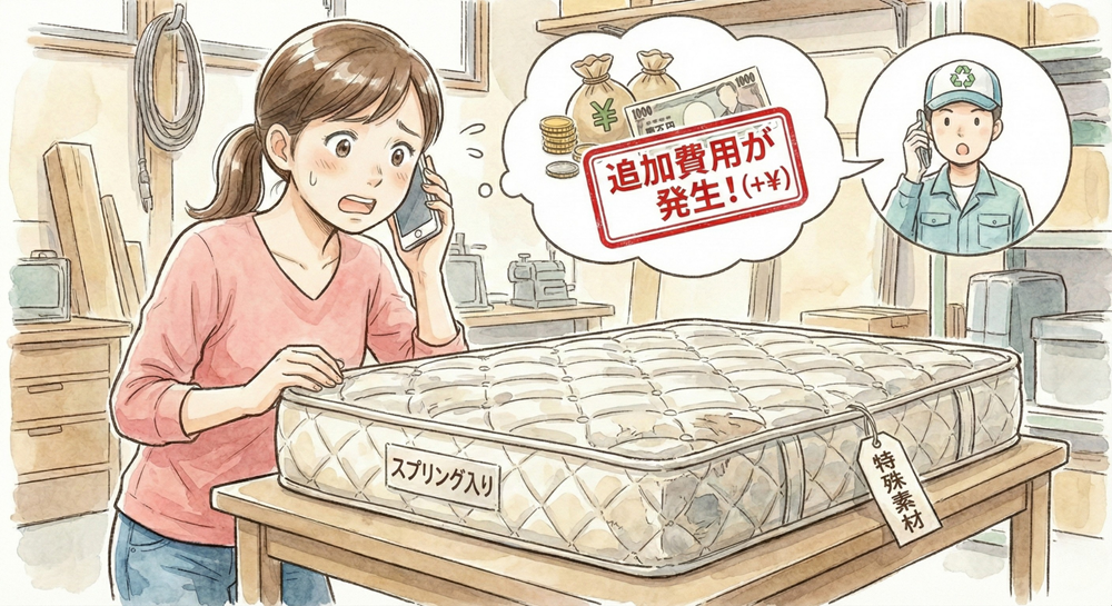 マットレスってどう捨てる？ウレタンフォーム・スプリング（コイル）別 
